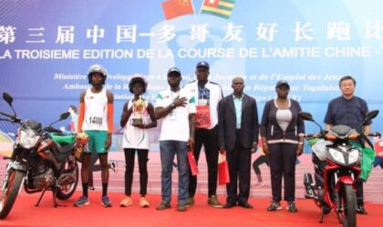 Lomé abrite la 3e édition de la course de l’amitié Chine-Togo