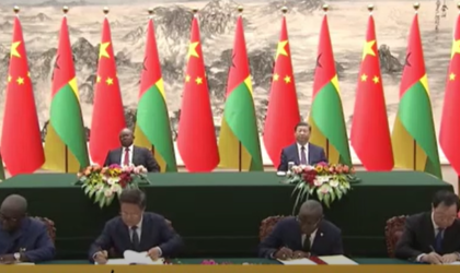 La Chine et la Guinée-Bissau signent un nouveau partenariat stratégique