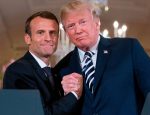 Présidentielle aux Etats-Unis: largement en tête des résultats, Emmanuel Macron félicite Trump