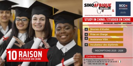 Bourses d’études en Chine : SinoAfrique Éducation accompagne les étudiants africains